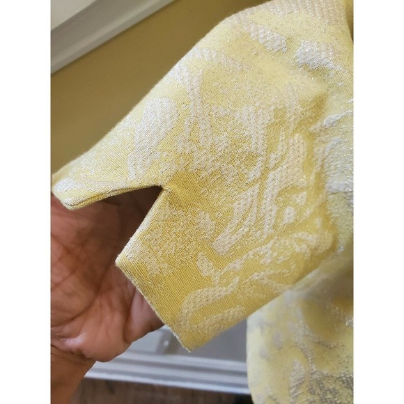 BOB MACKIE Jacket Yellow & Silver Retro SZ 12 - Picture 6 of 12